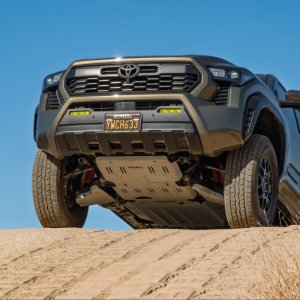 Toyota Tacoma Skid Plate - Rival 4x4 - Aluminum Lower Controls - `24-`27